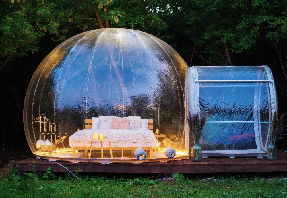 bubble tent stargaze